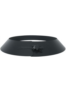 Юбка на трубу с изоляцией Везувий Black (AISI 430/0,5мм) д.200