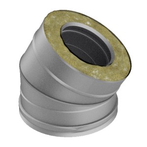 Отвод Вулкан 30° V50R D130/230, нерж 321/304