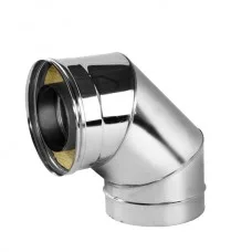 Отвод Вулкан V50R 90° D130/230, нерж 321/304