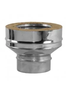 Переходник на конус моно-термо Вулкан V50R с D104 на D104/200, нерж 321/304