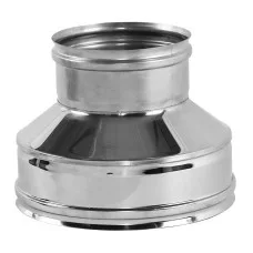 Переходник на конус термо-моно Вулкан V50R с D150/250 на D150, нерж 321/304