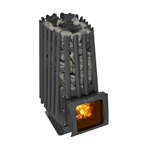 Дровяная банная печь Grill’D Cometa 350 Vega Short Window Max