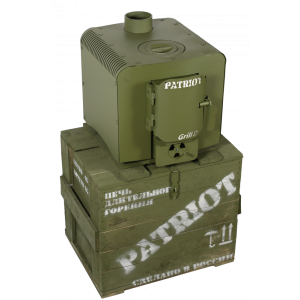 Отопительно-варочная печь Grill’D Patriot 200 (олива)