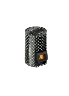 Дровяная банная печь Grill’D Violet Romb Short