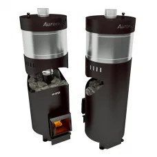 Дровяная печь для бани Grill`D Aurora 160 Trio Short black