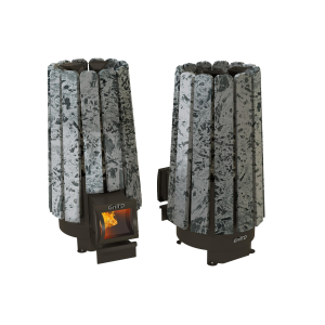 Дровяная банная печь Grill’D Cometa 180 Vega Long Stone