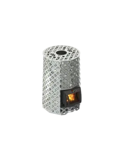 Дровяная банная печь Grill’D Violet Steel Romb Short