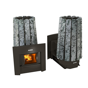Дровяная банная печь Grill’D Cometa 180 Vega Window Stone