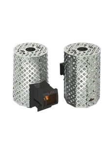 Дровяная банная печь Grill’D Violet Steel Romb Long