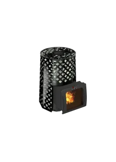 Дровяная банная печь Grill’D Violet Romb Short Window Max