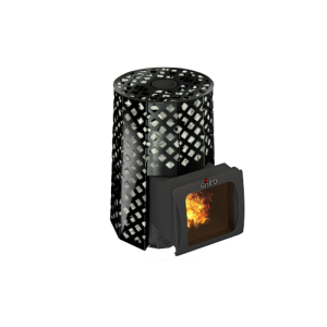 Дровяная банная печь Grill’D Violet Romb Short Window Max