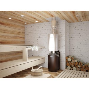 Дровяная банная печь Grill’D Aurora 160 long black