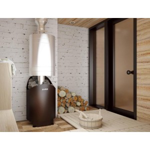 Дровяная банная печь Grill’D Aurora 160 long black