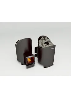 Дровяная банная печь Grill’D Aurora 160 long black