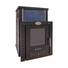 Дровяная печь для бани Klover RT 20 S (серпентинит Италия) комплект