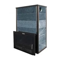 Дровяная печь для бани Klover RT 100 RV T (талькомагнезит) комплект