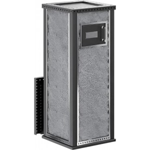 Дровяная печь для бани Klover RT 20 RV в облицовке Design