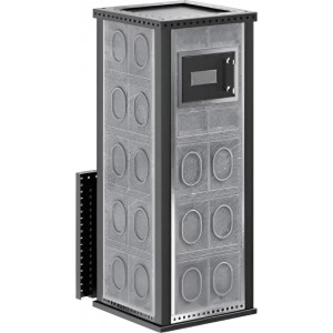 Дровяная печь для бани Klover RT 20 RV в облицовке Design