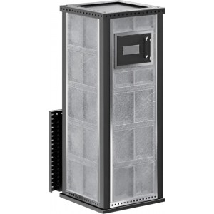 Дровяная печь для бани Klover RT 20 RV в облицовке Design