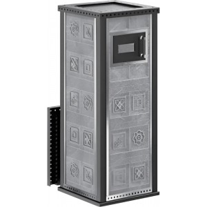 Дровяная печь для бани Klover RT 20 RV в облицовке Design