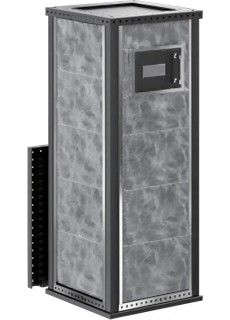Дровяная печь для бани Klover RT 35 RV в облицовке Design