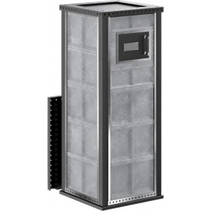 Дровяная печь для бани Klover RT 35 RV в облицовке Design