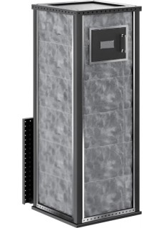 Дровяная печь для бани Klover RT 50 RV в облицовке Design