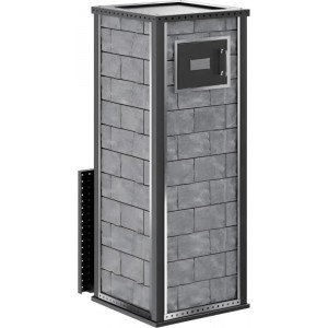 Дровяная печь для бани Klover RT 50 RV в облицовке Design