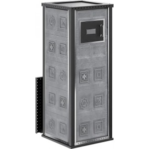 Дровяная печь для бани Klover RT 50 RV в облицовке Design