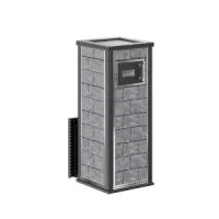 Дровяная печь для бани Klover Design 02