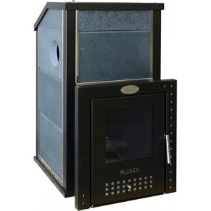 Дровяная печь для бани Klover RT 35 P в стандартной облицовке