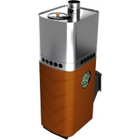 Дровяная печь для бани ТМФ Бирюса 2013 Carbon ДА ЗК