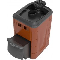 Дровяная печь для бани ТМФ Гейзер Мини 2016 Carbon ДА ЗК