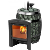 Дровяная печь для бани ТМФ Саяны 2 Inox Витра ЗК Дровяная печь для бани ТМФ Саяны 2 Inox Витра ЗК