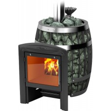 Дровяная печь для бани ТМФ Саяны 2 Inox Витра ЗК Дровяная печь для бани ТМФ Саяны 2 Inox Витра ЗК