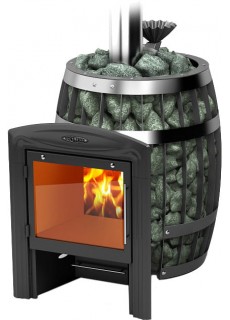 Дровяная печь для бани ТМФ Саяны 2 Carbon Витра ЗК
