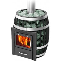 Дровяная печь для бани ТМФ Саяны Мини Carbon Люмина КТК Дровяная печь для бани ТМФ Саяны Мини Carbon Люмина КТК