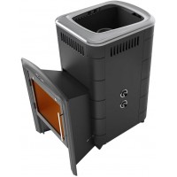 Дровяная печь для бани ТМФ Тунгуска Cast Витра ТО Дровяная печь для бани ТМФ Тунгуска Cast Витра ТО