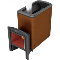 Дровяная печь для бани ТМФ Тунгуска XXL 2013 Inox Витра Дровяная печь для бани ТМФ Тунгуска XXL 2013 Inox Витра