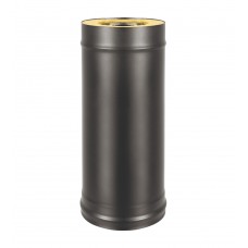 Сэндвич-труба Везувий BLACK (AISI 430/0,8мм) L-1м d=200x300