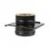 Площадка монтажная Везувий BLACK (AISI 430/0,8мм) d=115x200