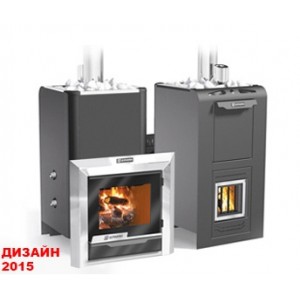 Дровяная печь для бани Ермак 30-2ПС/2К/РТ/ПГ