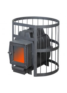 Банная печь Fireway ПароВар 24 сетка-прут (К201) без выноса