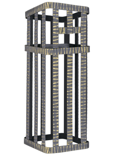 Сетка на трубу Гефест (250х250х500) GFS ЗК 18/25/30, Гром 30 под шибер
