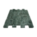 Плитка облицовочная Гефест 100х50х25 "рваный камень" серпентенит