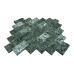 Плитка облицовочная Гефест 100х50х25 "рваный камень" серпентенит
