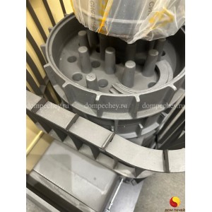 Чугунная печь для бани Гефест Авангард ЗК 30 (М) в сетке Тюльпан