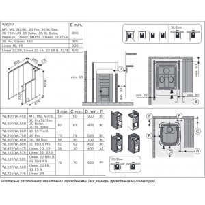 Дровяная печь для бани Harvia 22 Black