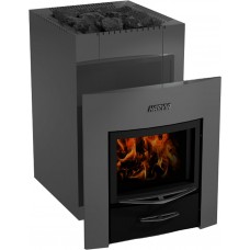 Дровяная печь для бани Harvia 22 Duo Black