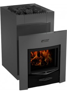 Дровяная печь для бани Harvia 22 Duo Black